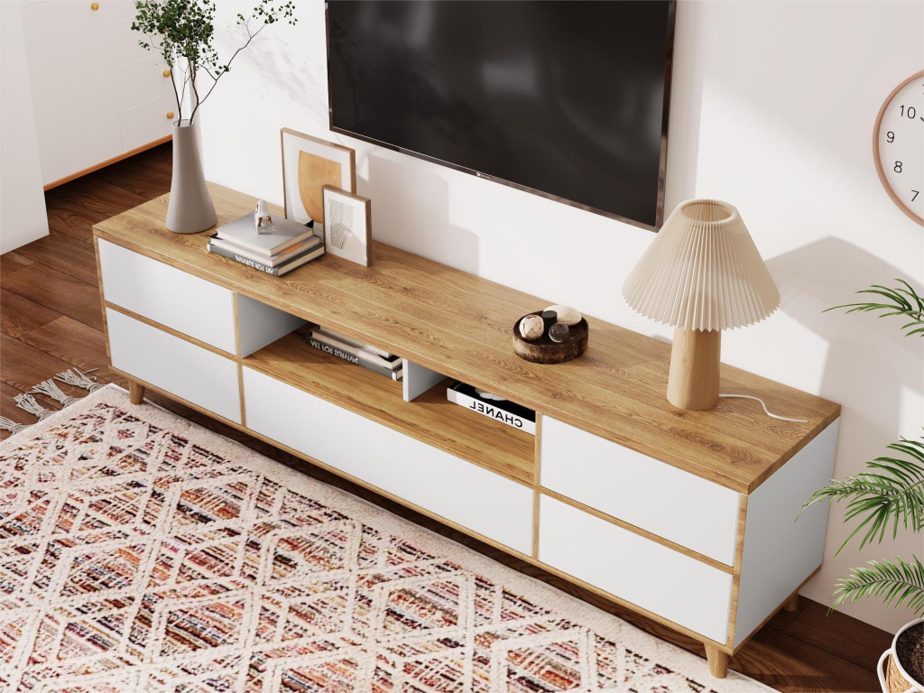 TV Stand - White