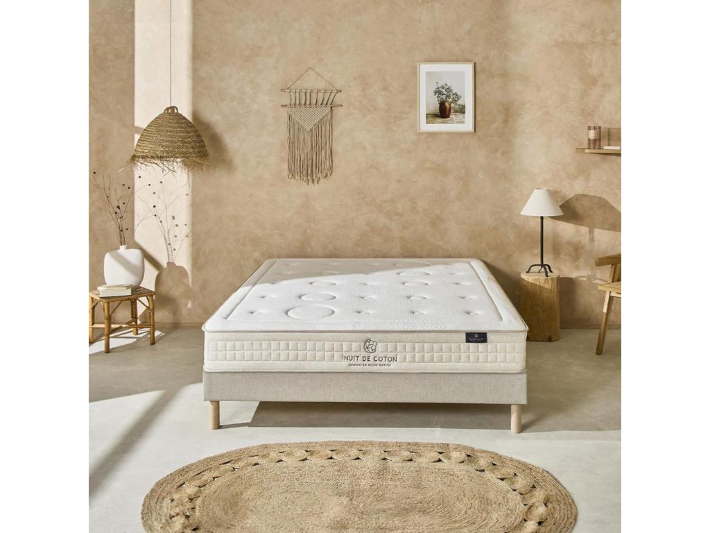 Mattress - Beige, 140 x 190 cm