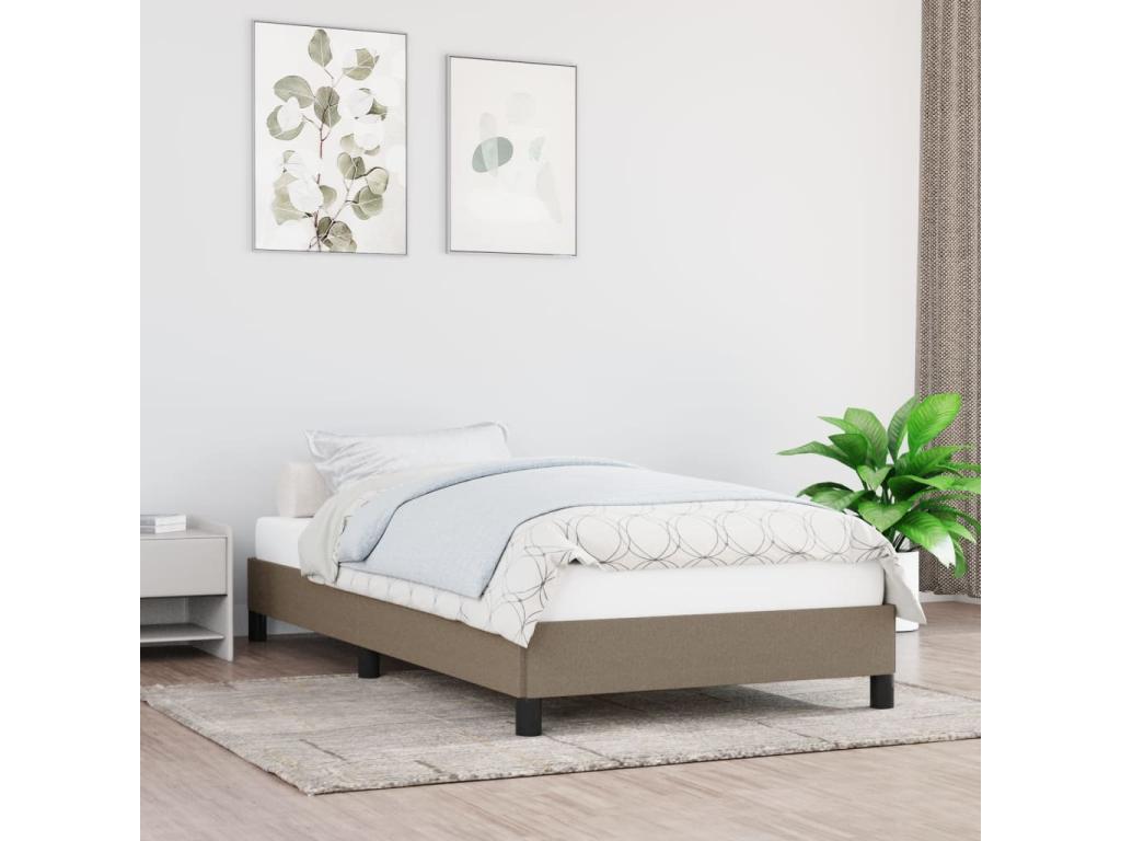 Mattress - Taupe, 100 x 200 cm