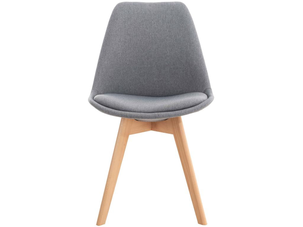 Chair (Set of 4) - Gris Light, Fabric