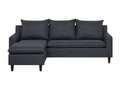 Sofa - Gris Anthracite, Fabric