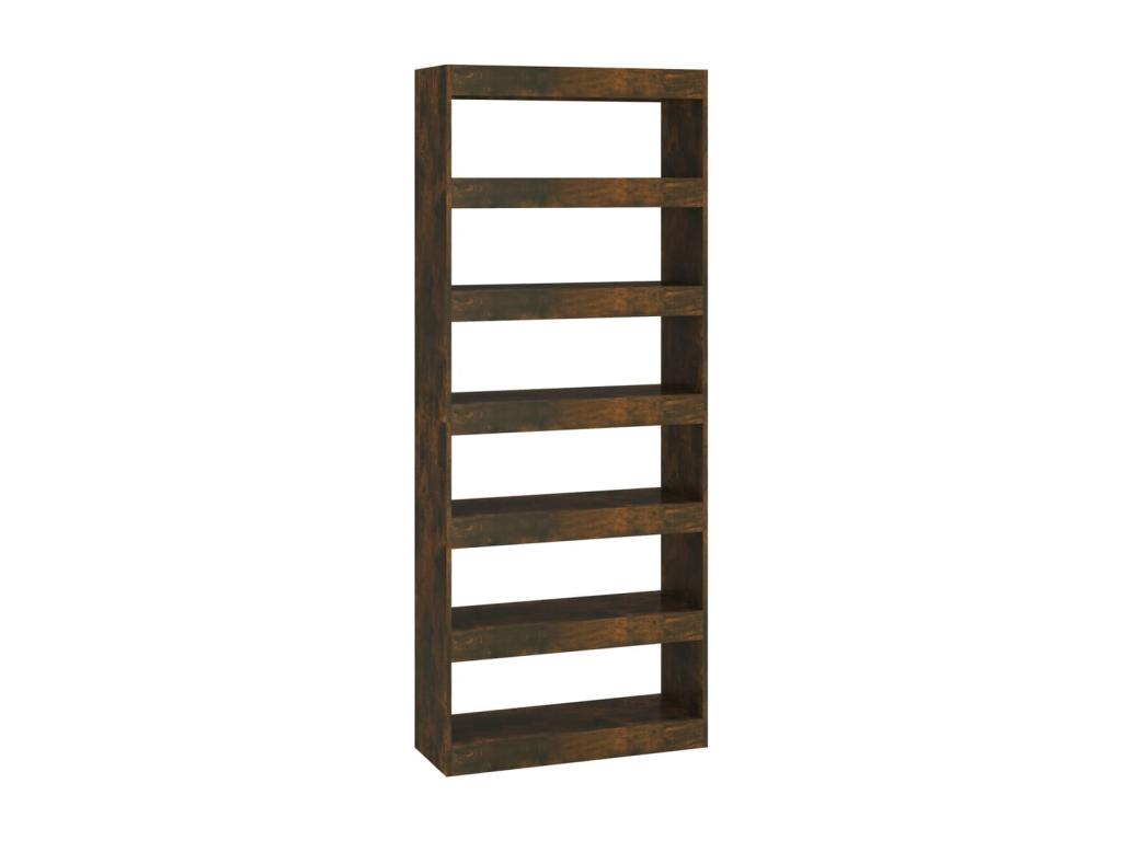 Bookcase - Brown, 80 x 30 x 198 cm