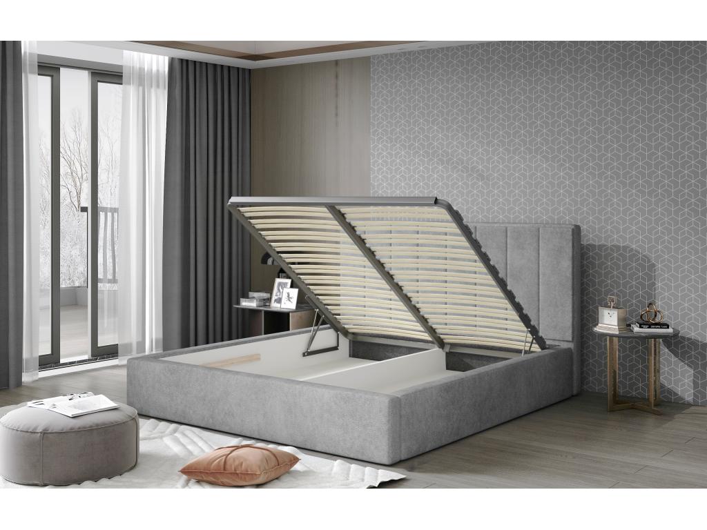 Bed Base - Purple, Velvet