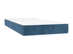 Mattress - with Mattress, Blue, 100 x 200 cm