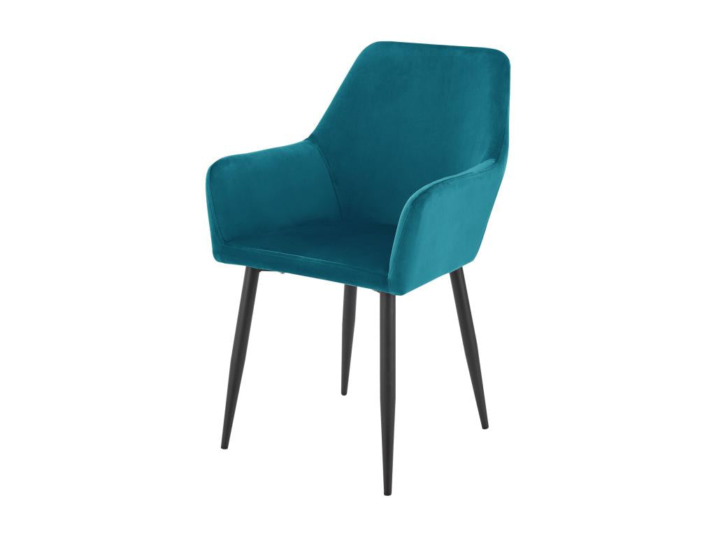 Chair (Set of 4) - Bleu Turquoise, 86 x 57 x 56 cm