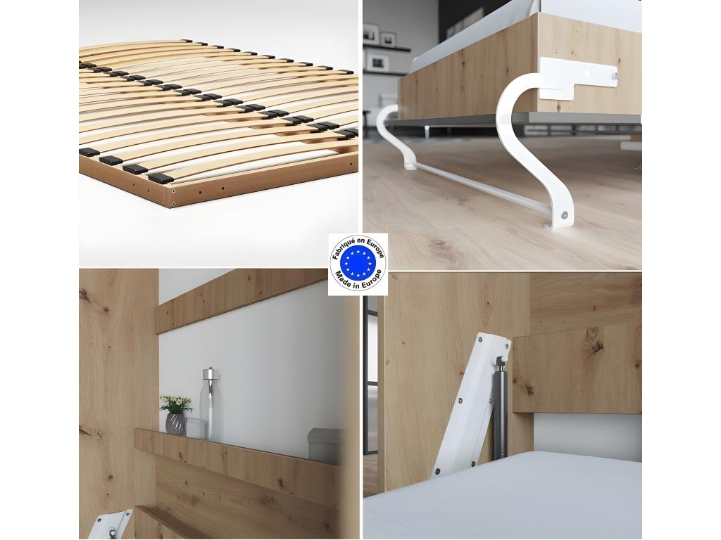 Wardrobe - Gray, 140 x 200 cm