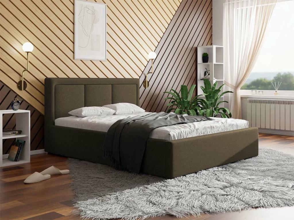 Bed Base - Brown, 180 x 223 x 93 cm