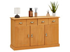 3-Door Sideboard - Brown, Wood