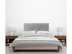 Headboard - Gris Light, Velvet