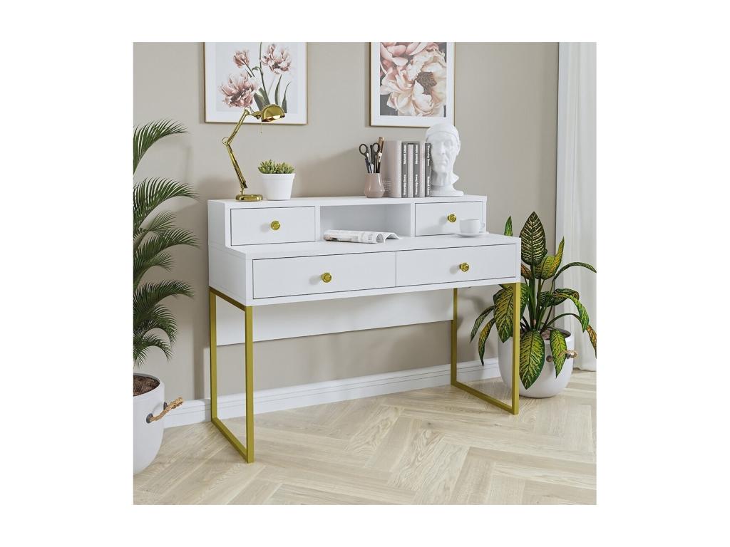 Desk - White, 120 x 95 x 50 cm