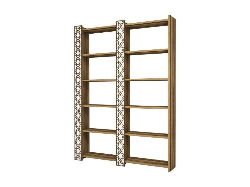 Desk - Marron Chocolat, 125 x 24 x 170 cm