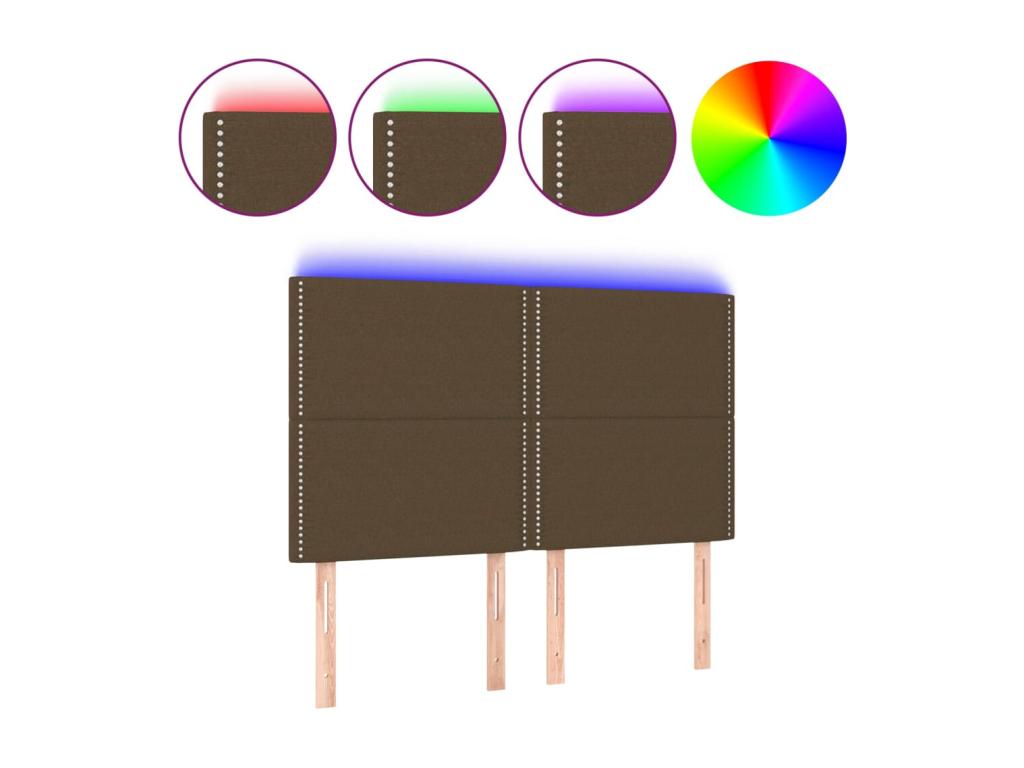 Headboard - Brown, 144 x 5 x 118 cm