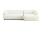 Sofa - White, Fabric