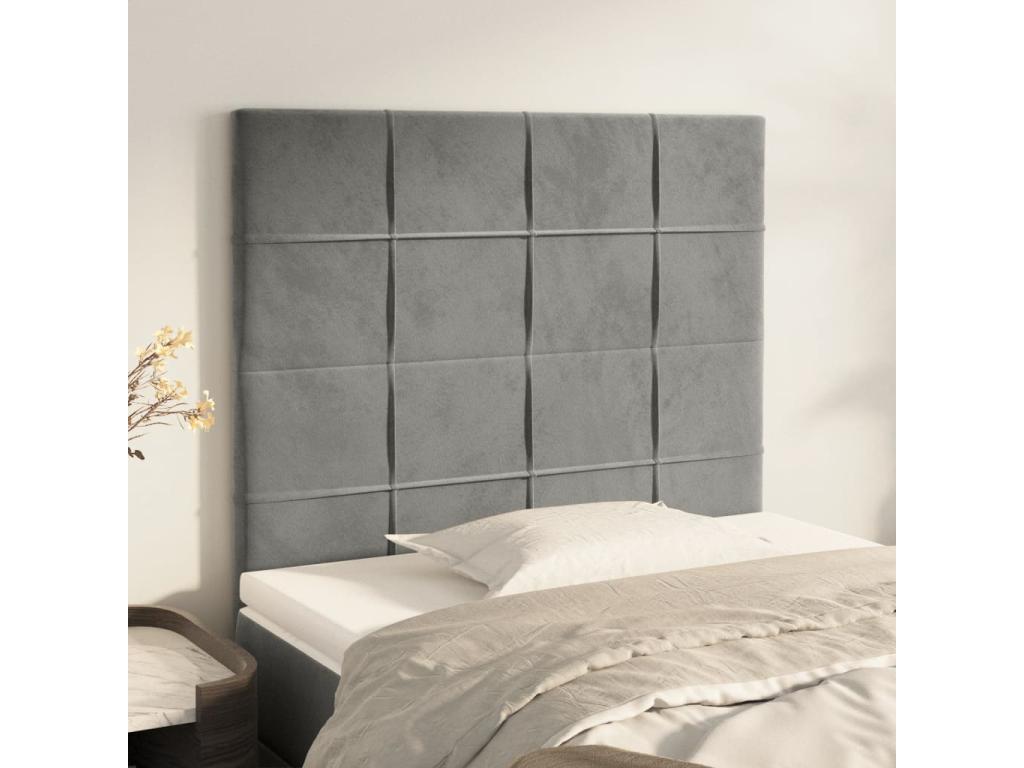 Headboard - Gray, 100 x 5 x 78 cm