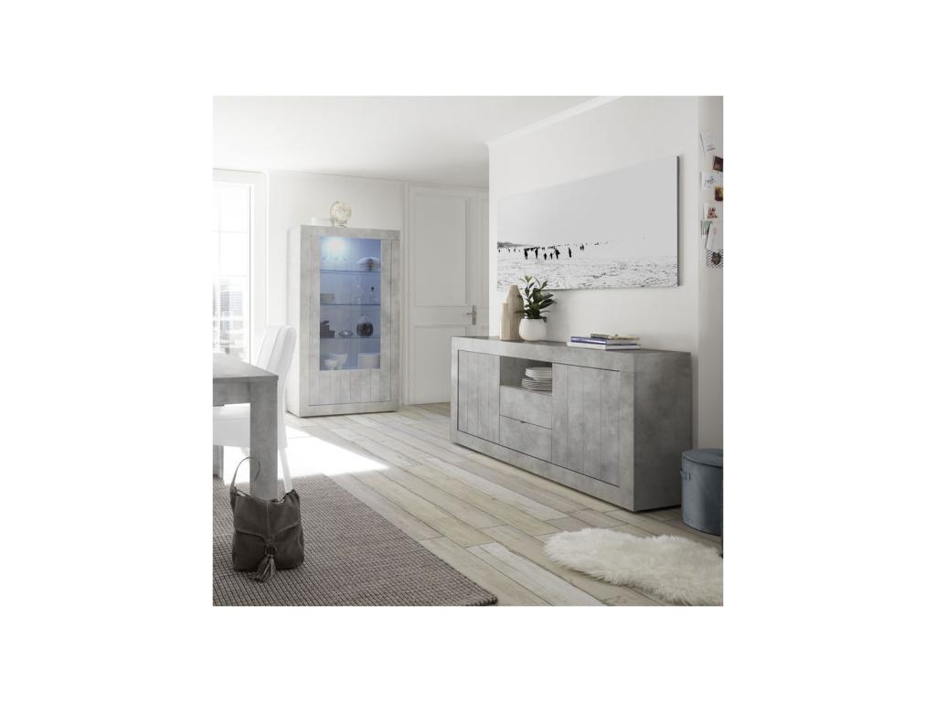 2-Door Sideboard - Gray