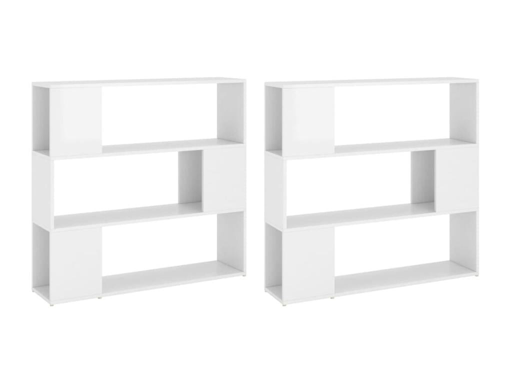 Bookcase - White, 100 x 24 x 188