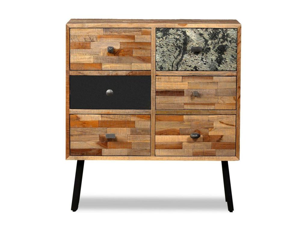Wardrobe - Brown, 60 x 30 x 86 cm