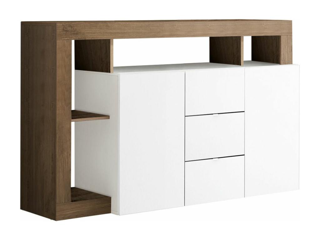 2-Door Sideboard - Naturel Dark
