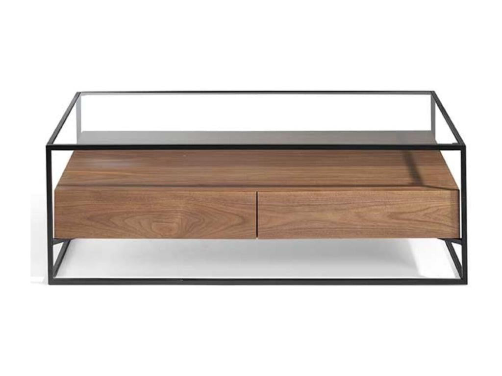 Coffee Table - Brown, Metal