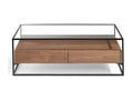 Coffee Table - Brown, Metal