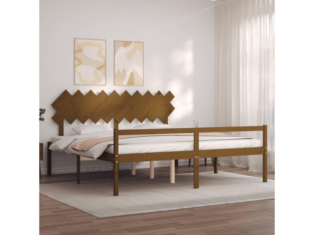 Headboard - Brown, 200 x 200 cm
