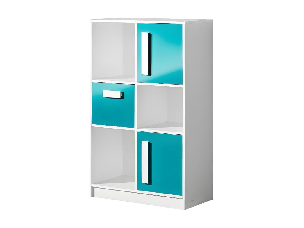 Bookcase - Bleu Turquoise