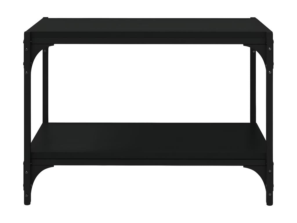 TV Stand - Black, 60 x 33 x 41 cm