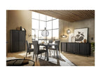 4-Door Sideboard - Black