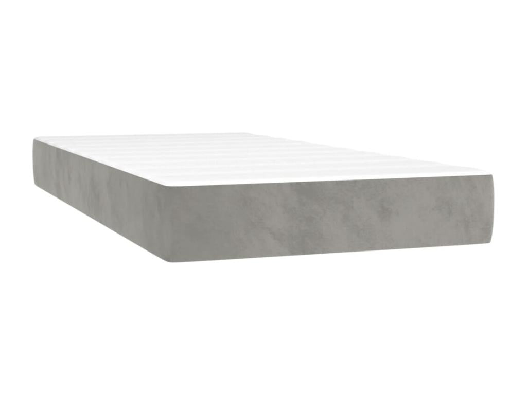 Mattress - Gray, 90 x 200 cm
