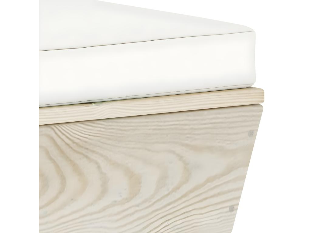 Sofa - with Cushions, Cream