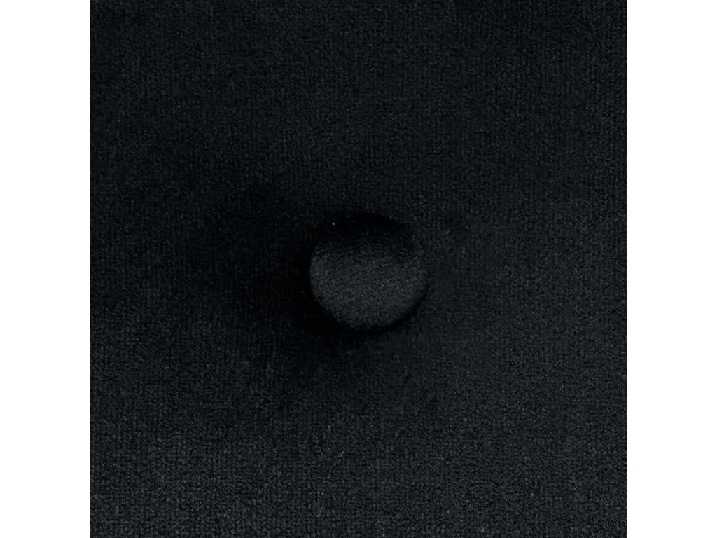 Headboard - Black, Velvet