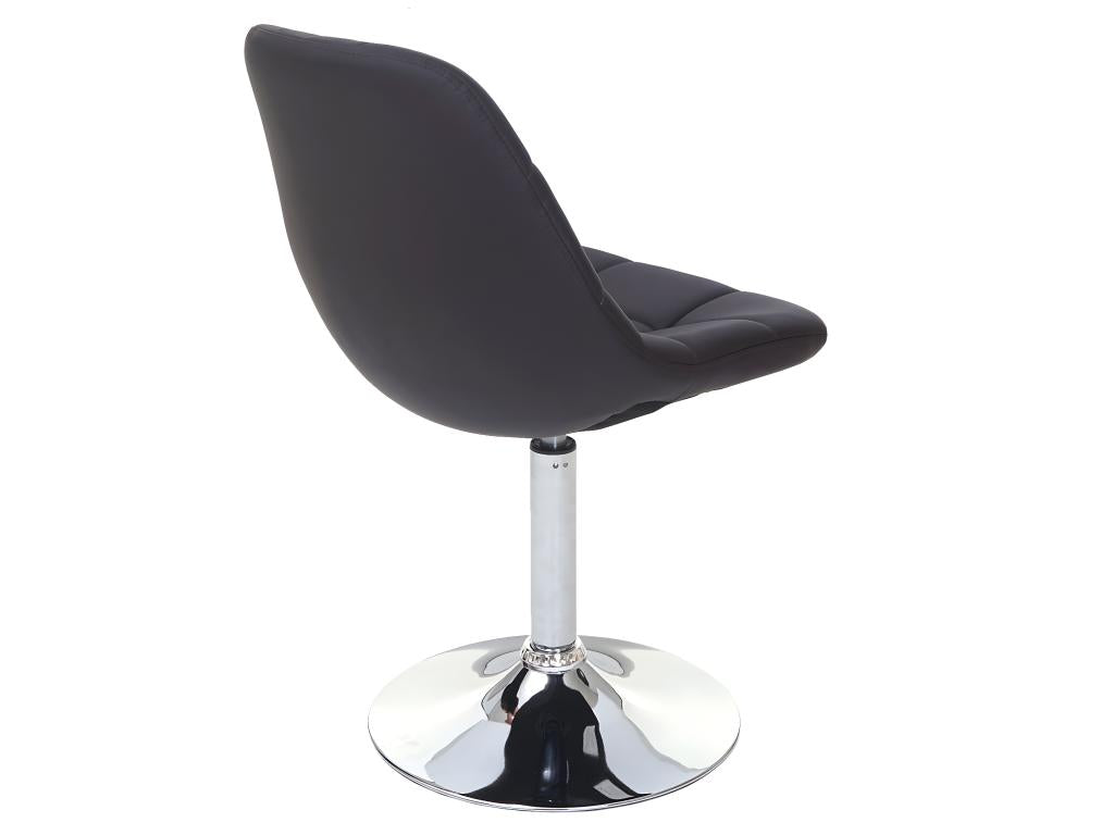 Chair - Brown, Faux Leather