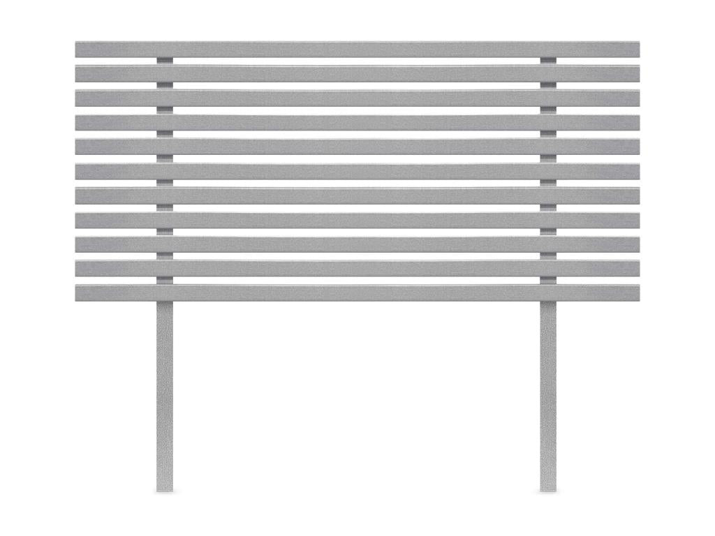 Headboard - Gray, 90 x 115 cm