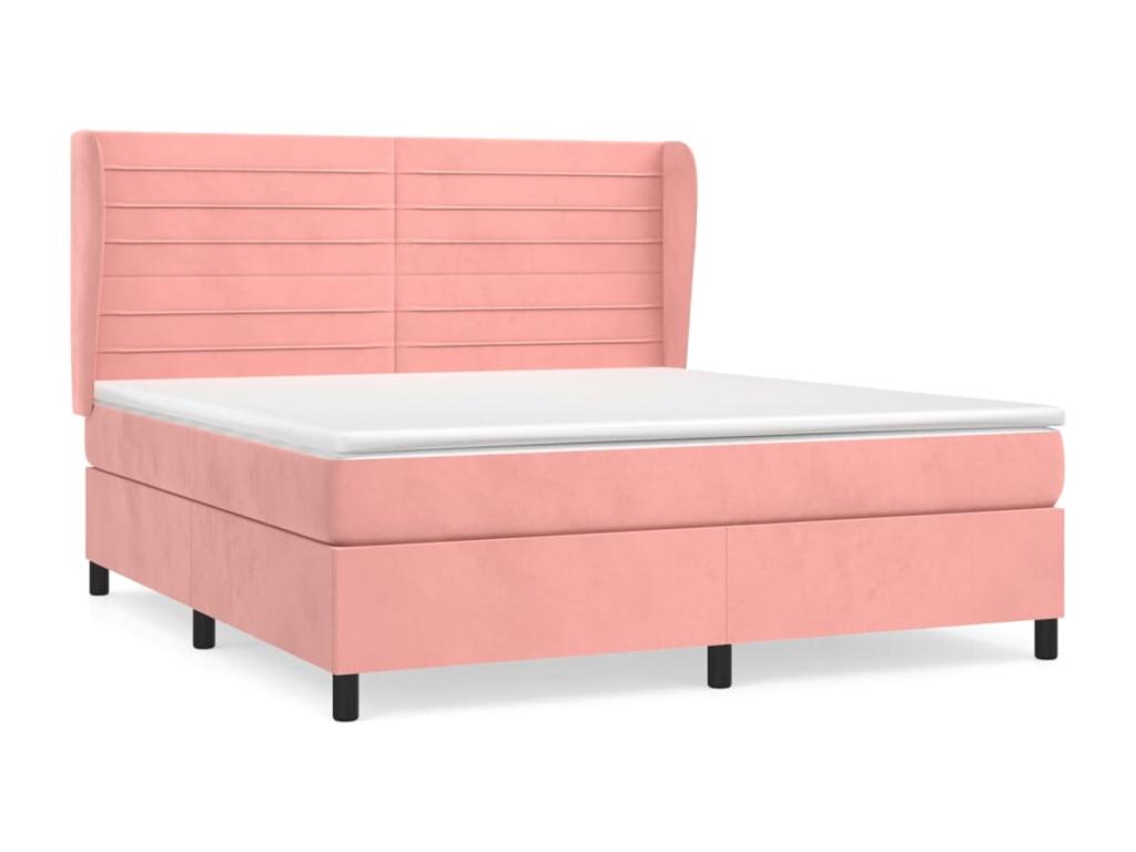 Mattress - with Mattress, Pink, 180 x 200 cm