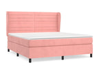 Mattress - with Mattress, Pink, 180 x 200 cm