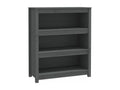 Bookcase - Gray, 80 x 35 x 97 cm