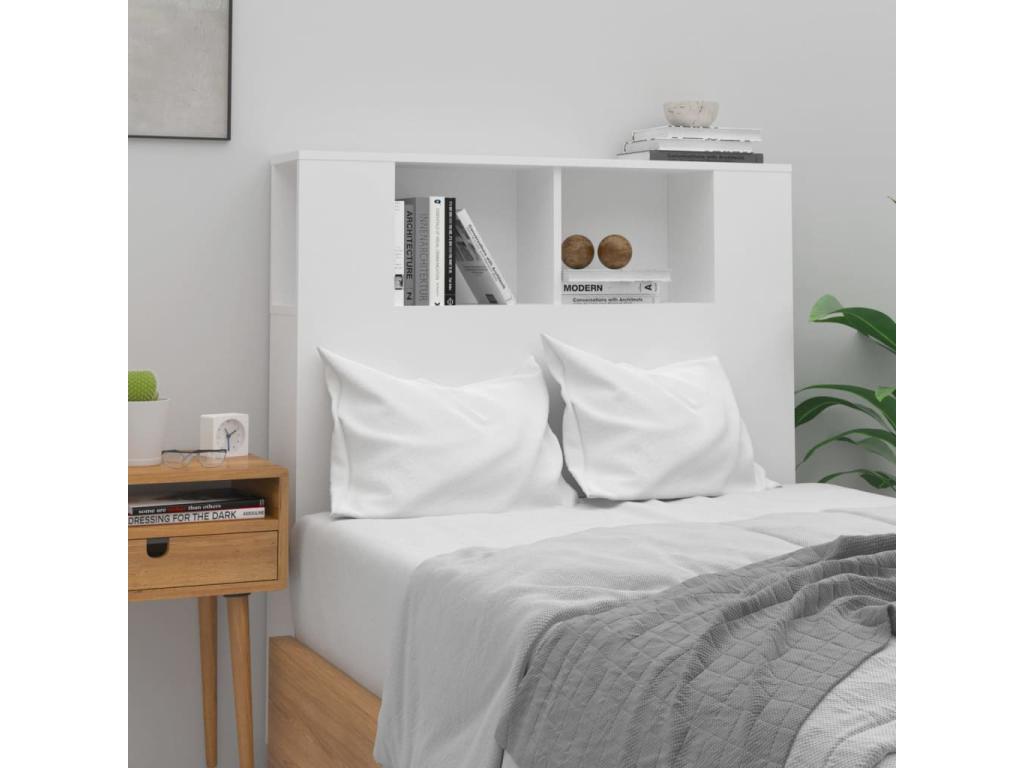 Headboard - White, 100 x 18.5 x 104.5