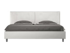 Bed Base - White, Faux Leather