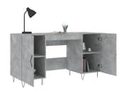 Desk - Gray, 140 x 50 x 75 cm