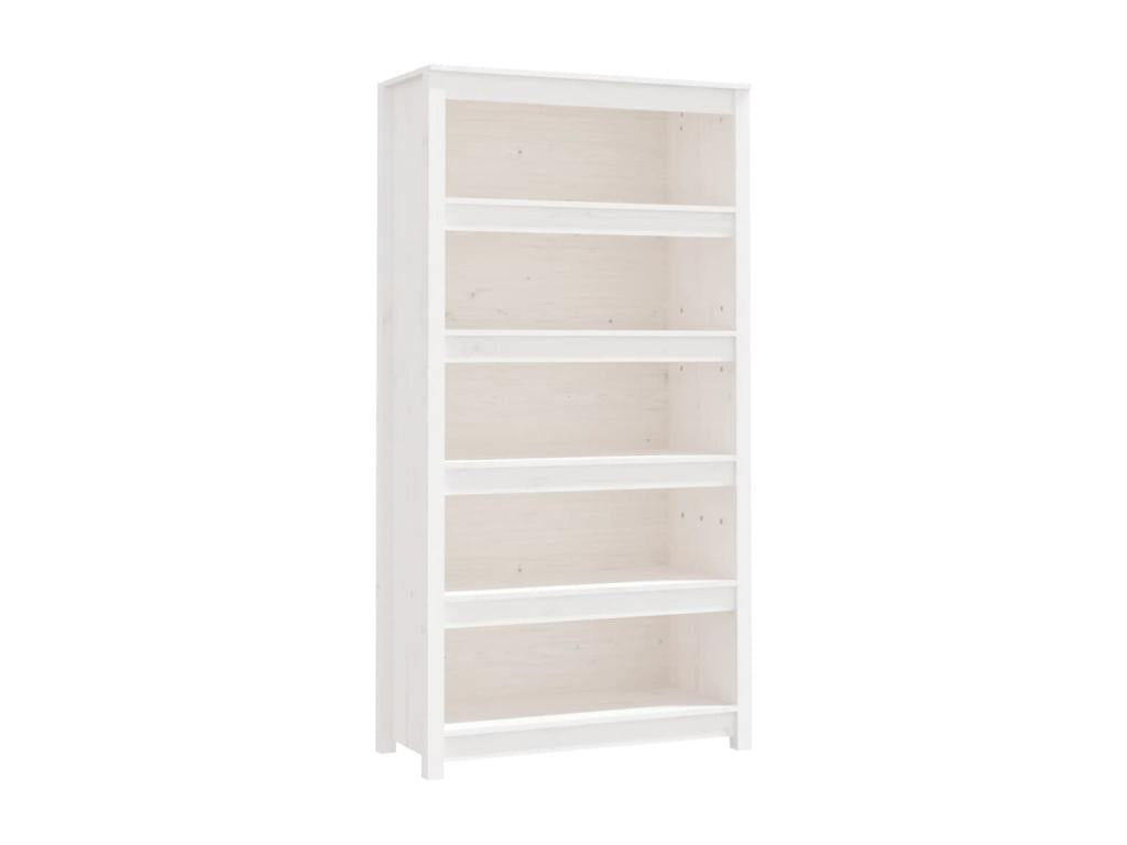 Bookcase - White, 80 x 35 x 154 cm