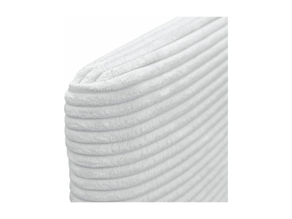 Headboard - White, Velvet