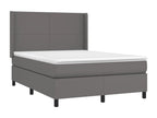 Mattress - White, Faux Leather