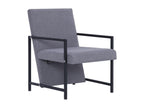 Armchair - Gray, Fabric