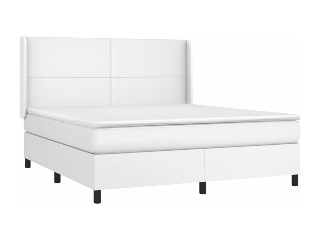 Mattress - with Mattress, White, 160 x 200 cm