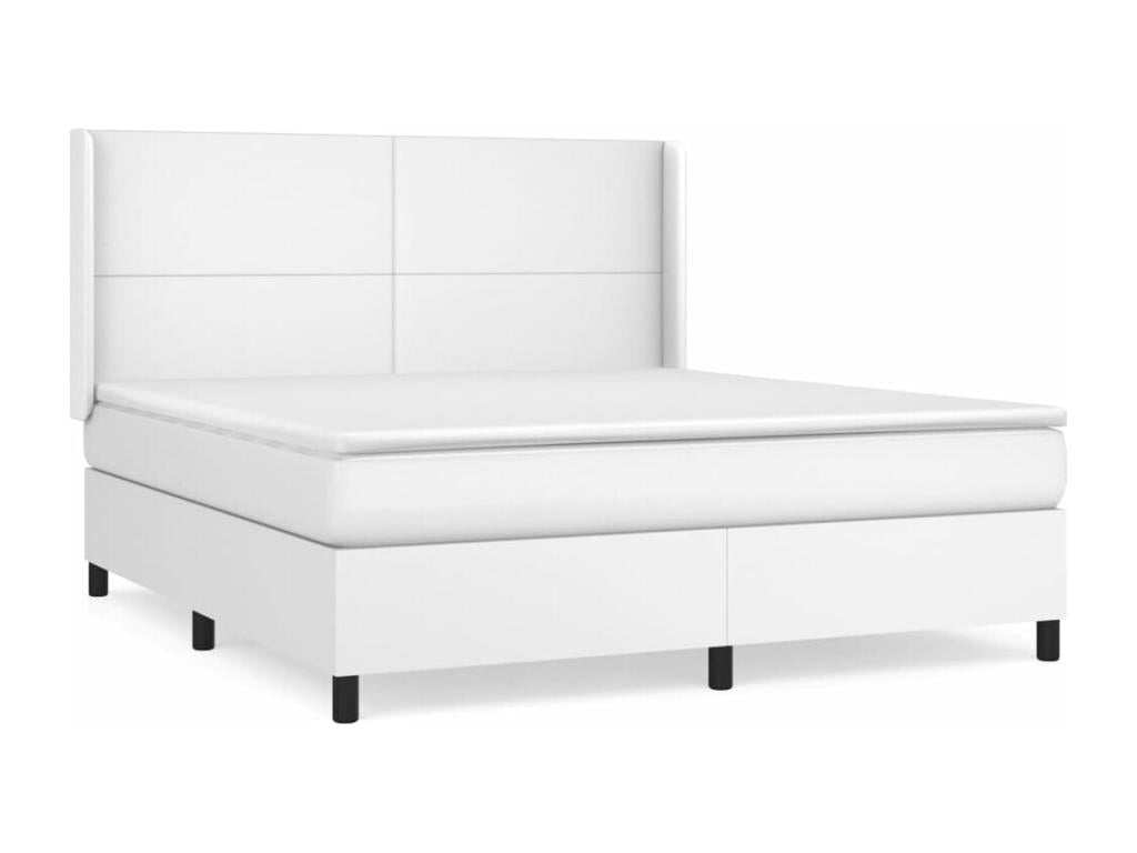 Mattress - with Mattress, White, 160 x 200 cm