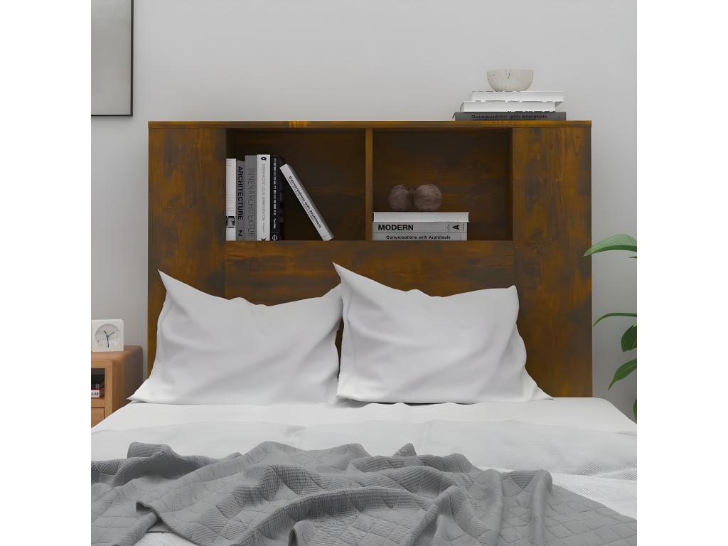 Headboard - Brown, 100 x 18.5 x 104.5 cm