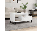 Coffee Table - White, 90 x 49 x 45 cm