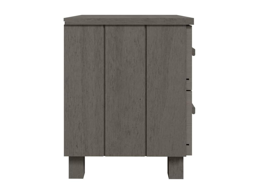 Nightstand - Gray, 40 x 35 x 44.5 cm