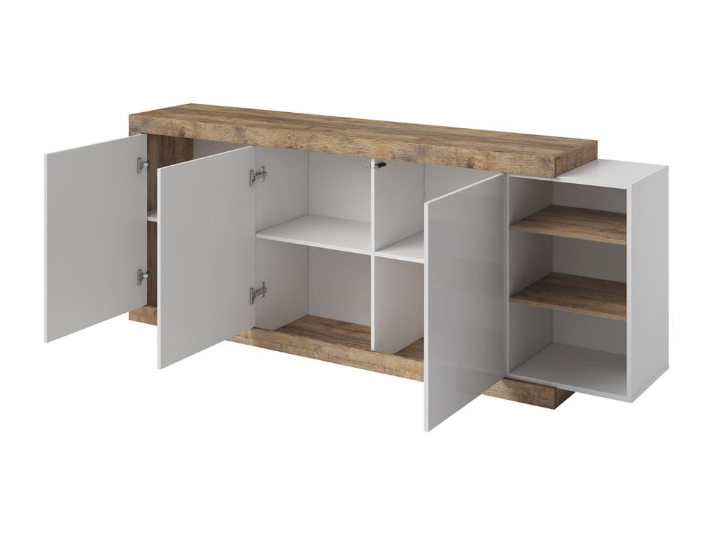 3-Door Sideboard - Naturel Light, Wood