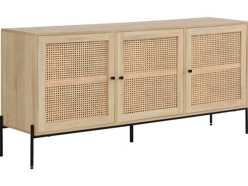3-Door Sideboard - Brown